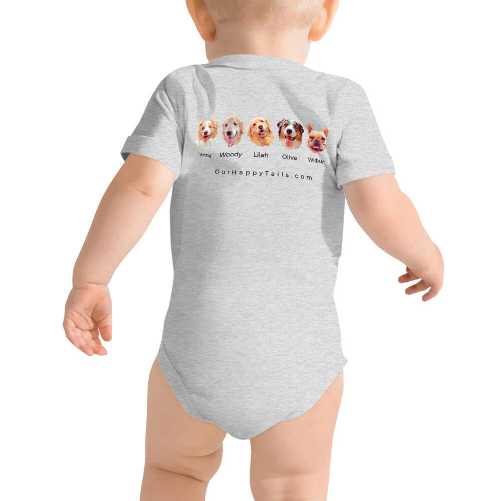 Our Happy Tails | Baby short sleeve one piece