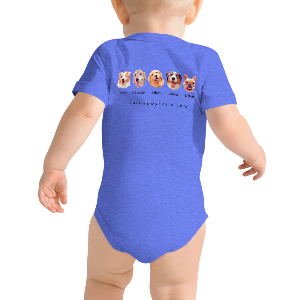 Our Happy Tails | Baby short sleeve one piece