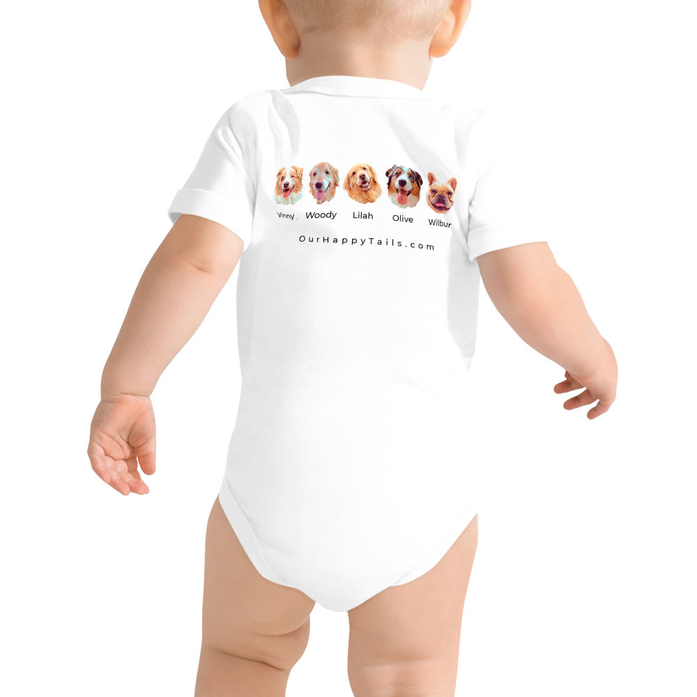 Our Happy Tails | Baby short sleeve one piece