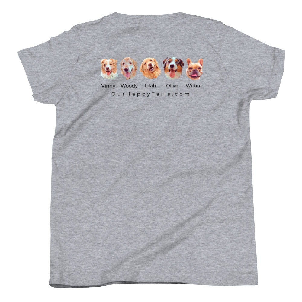 Our Happy Tails | Youth Unisex T-Shirt