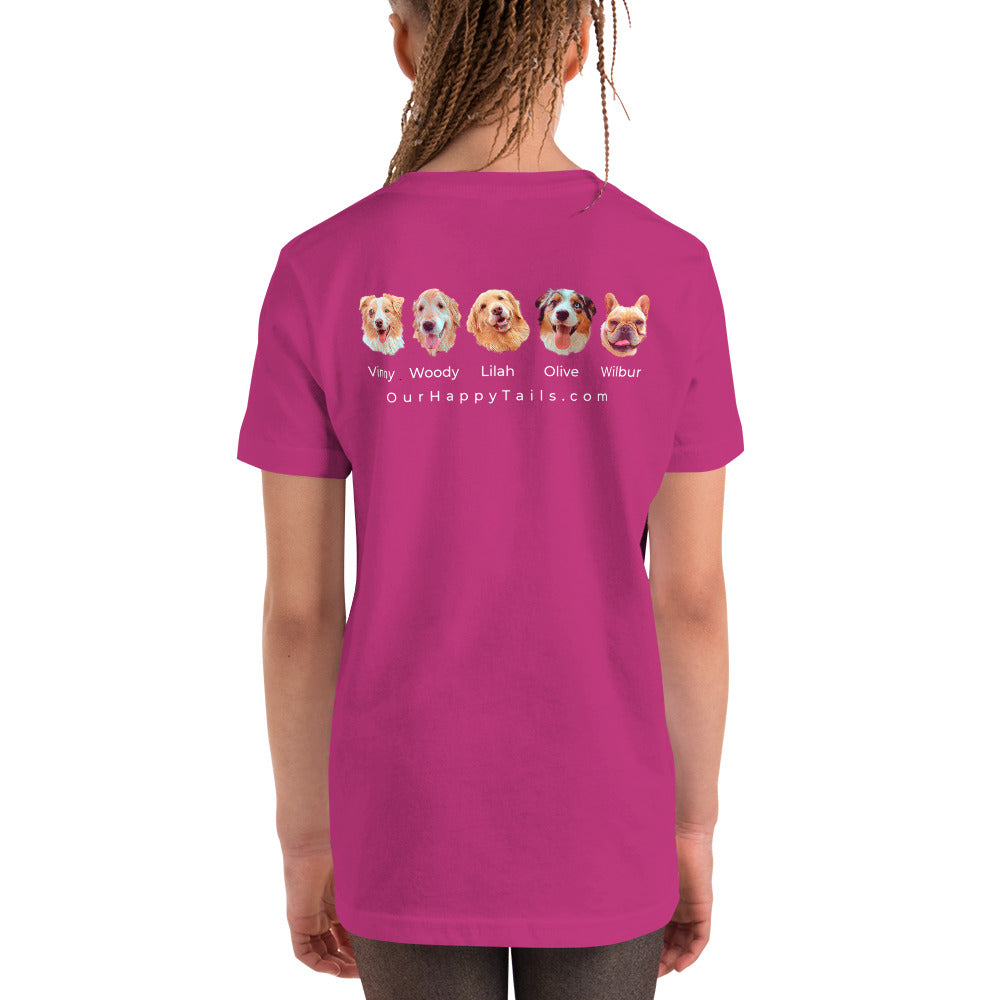 Our Happy Tails | Youth Unisex T-Shirt